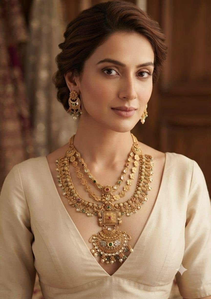 Elegant Pearl Rani Haar